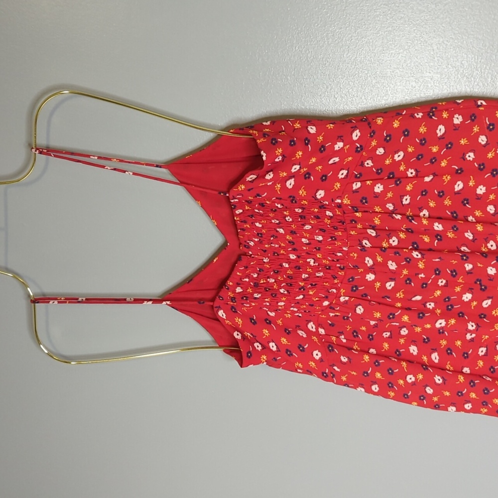 Madewell Ruched Wide Leg Jumpsuit in Prairie Posies - Picture 5 of 15